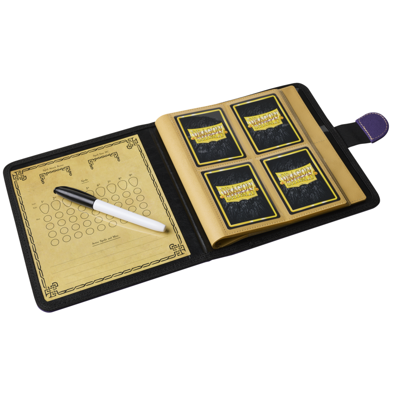 Dragon Shield: Spell Codex - Arcane Purple (160 Slots)