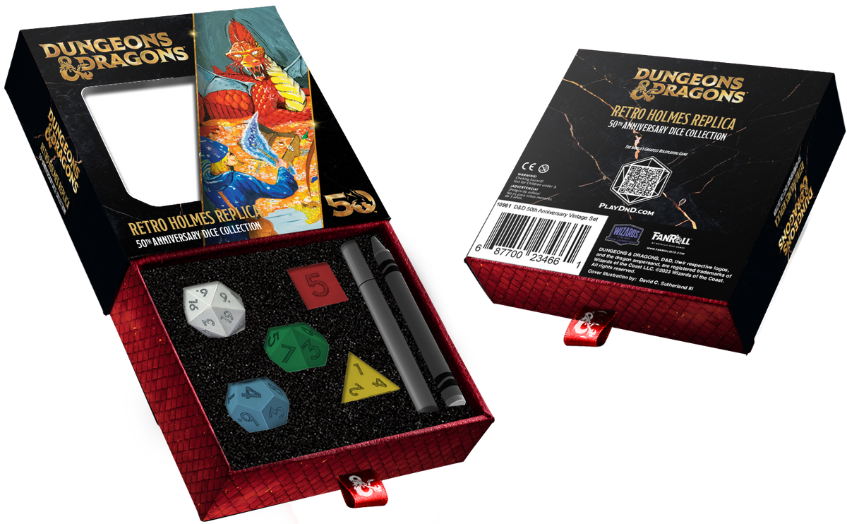 Dungeons & Dragons - 50th Anniversary: Vintage Dice Set