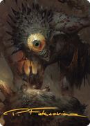 Nothic Art Card (Gold-Stamped Signature) [Commander Legends: Battle for Baldur's Gate Art Series]