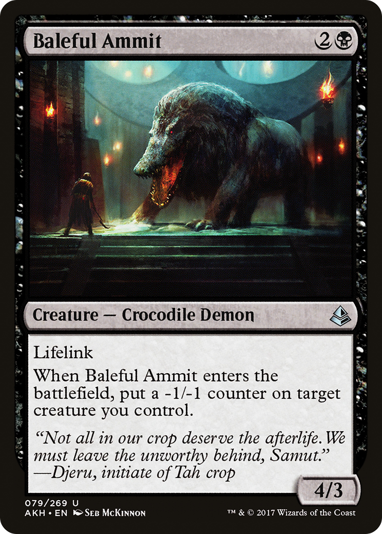 Baleful Ammit [Amonkhet]