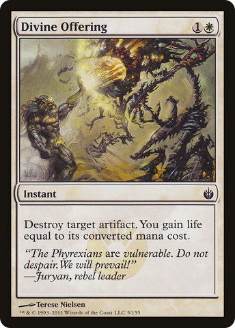Divine Offering [Mirrodin Besieged]