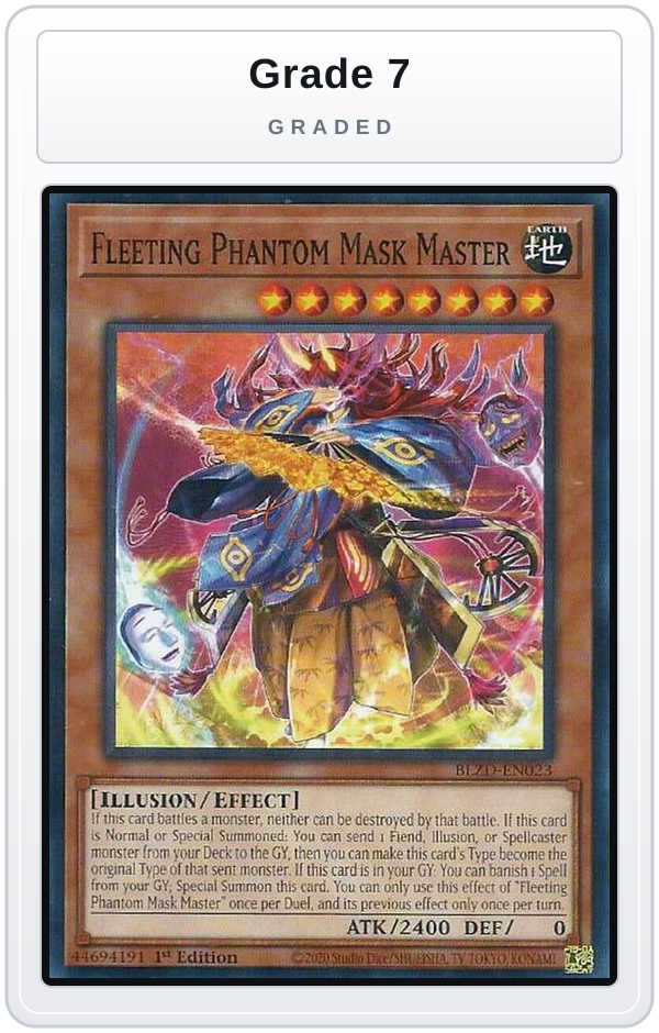 Graded - Fleeting Phantom Mask Master — Grade 7 graded overlay