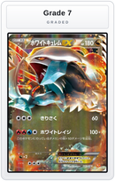 Graded - White Kyurem EX — Grade 7 graded overlay