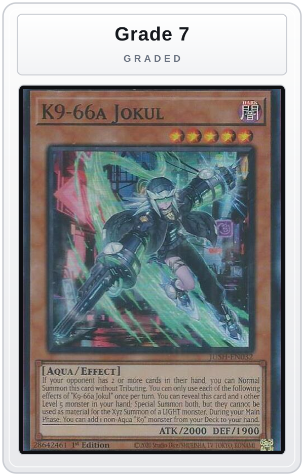 Graded - K9-66a Jokul — Grade 7 graded overlay