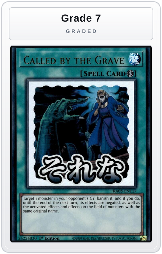 Graded - Called by the Grave — Grade 7 graded overlay