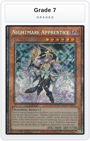 Graded - Nightmare Apprentice — Grade 7 graded overlay