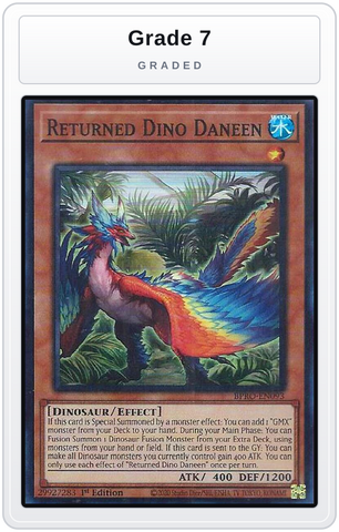 Graded - Returned Dino Daneen — Grade 7 graded overlay