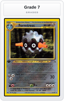 Graded - Forretress (21) — Grade 7 graded overlay