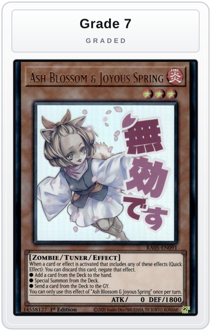 Graded - Ash Blossom & Joyous Spring — Grade 7 graded overlay