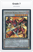Graded - Crimson Blade Dragon — Grade 7 graded overlay