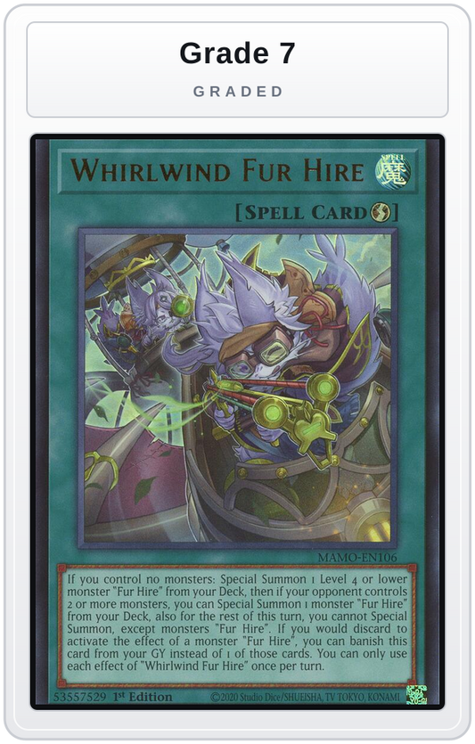 Graded - Whirlwind Fur Hire — Grade 7 graded overlay