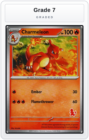 Graded - Charmeleon — Grade 7 graded overlay