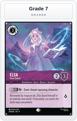 Graded - Elsa - Snow Queen (Epic) — Grade 7 graded overlay