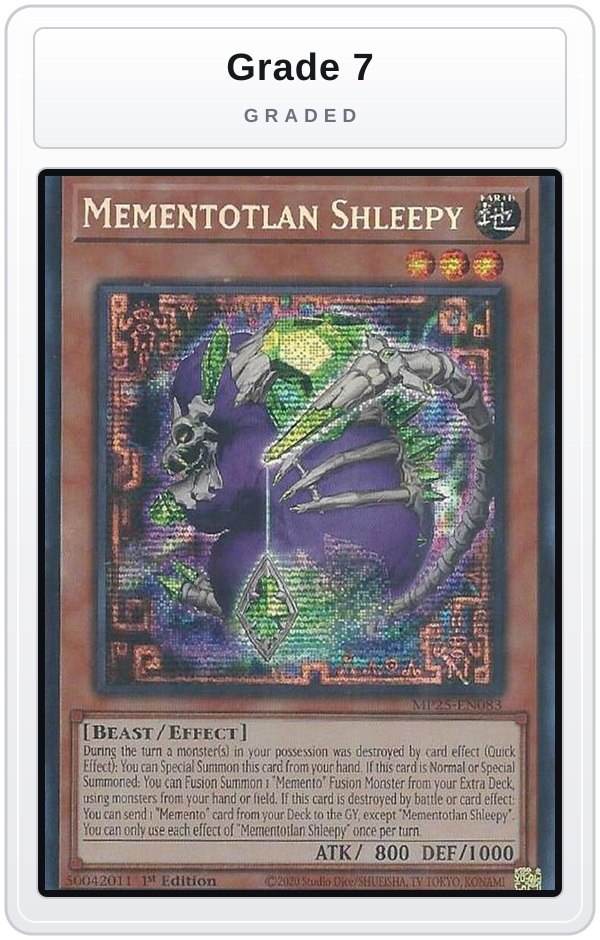 Graded - Mementotlan Shleepy — Grade 7 graded overlay