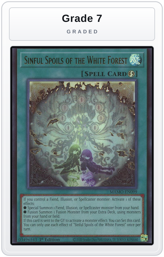 Graded - Sinful Spoils of the White Forest — Grade 7 graded overlay
