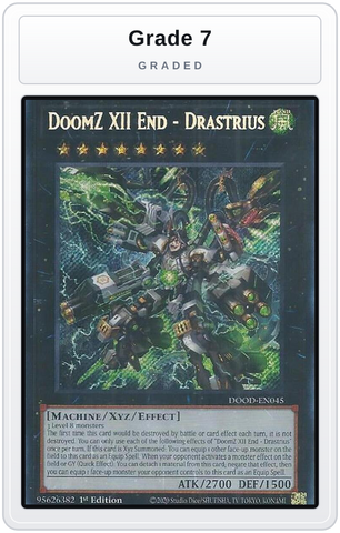 Graded - DoomZ XII End - Drastrius — Grade 7 graded overlay