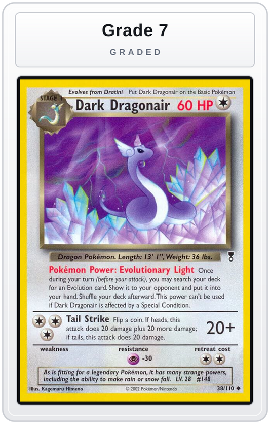 Graded - Dark Dragonair — Grade 7 graded overlay