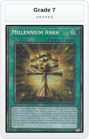 Graded - Millennium Ankh — Grade 7 graded overlay