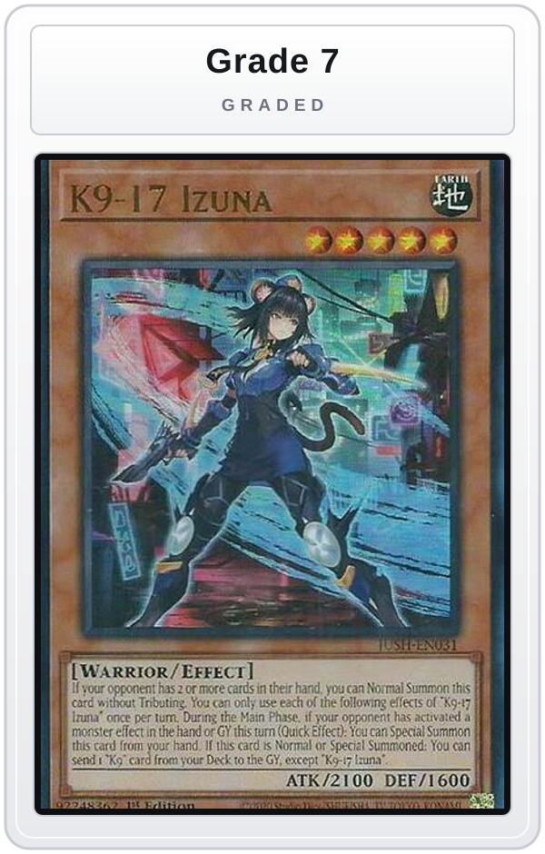 Graded - K9-17 Izuna — Grade 7 graded overlay