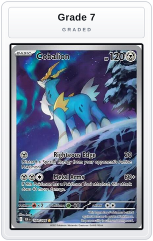 Graded - Cobalion - 144/086 — Grade 7 graded overlay