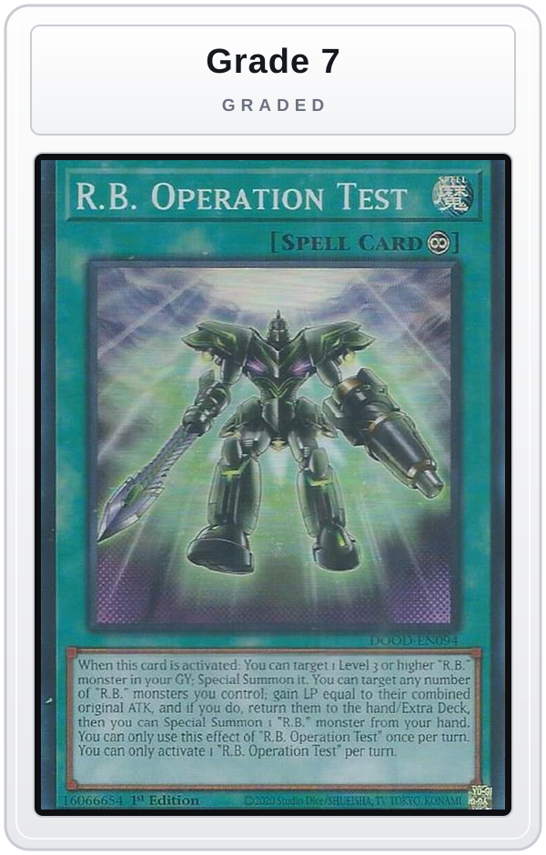 Graded - R.B. Operation Test — Grade 7 graded overlay