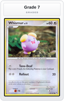Graded - Whismur — Grade 7 graded overlay
