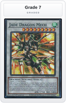 Graded - Jade Dragon Mech — Grade 7 graded overlay
