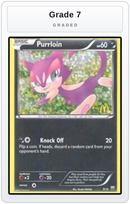 Graded - Purrloin - 9/12 — Grade 7 graded overlay