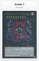 Graded - Number 95: Galaxy-Eyes Dark Matter Dragon — Grade 7 graded overlay