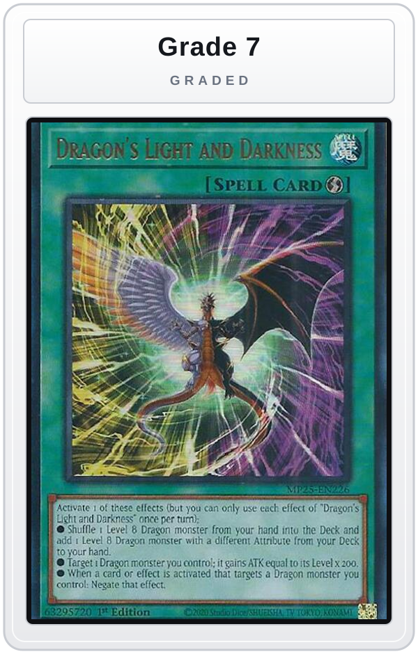 Graded - Dragon's Light and Darkness — Grade 7 graded overlay