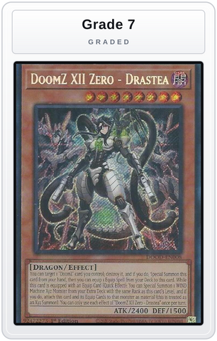 Graded - DoomZ XII Zero - Drastea — Grade 7 graded overlay