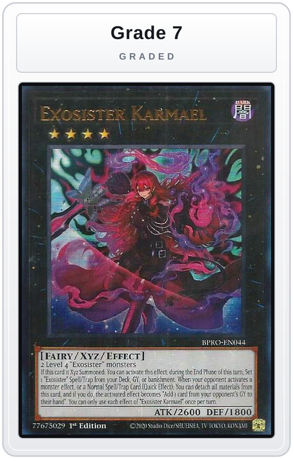 Graded - Exosister Karmael — Grade 7 graded overlay