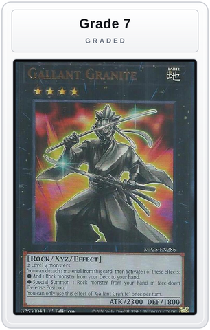 Graded - Gallant Granite — Grade 7 graded overlay