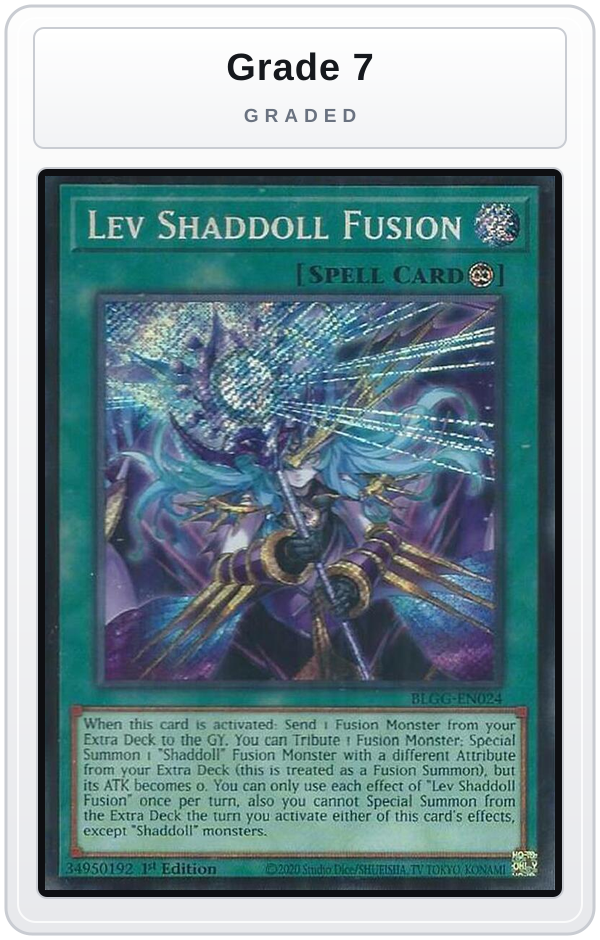 Graded - Lev Shaddoll Fusion — Grade 7 graded overlay
