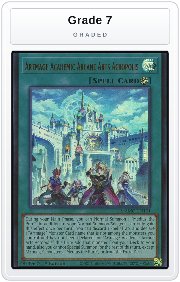 Graded - Artmage Academic Arcane Arts Acropolis — Grade 7 graded overlay