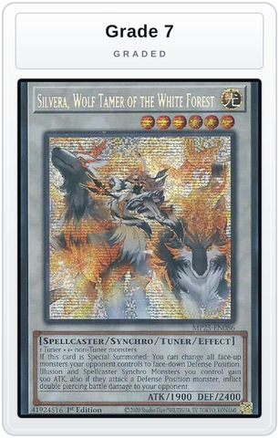 Graded - Silvera, Wolf Tamer of the White Forest — Grade 7 graded overlay
