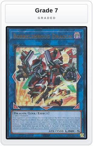 Graded - Borrelshroud Dragon — Grade 7 graded overlay