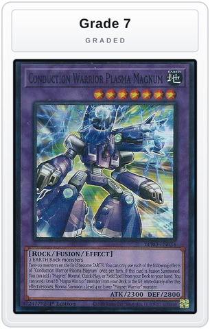 Graded - Conduction Warrior Plasma Magnum — Grade 7 graded overlay