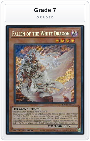 Graded - Fallen of the White Dragon — Grade 7 graded overlay
