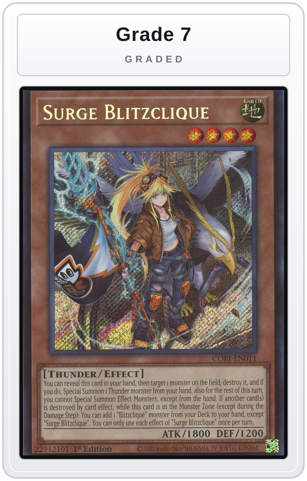 Graded - Surge Blitzclique — Grade 7 graded overlay