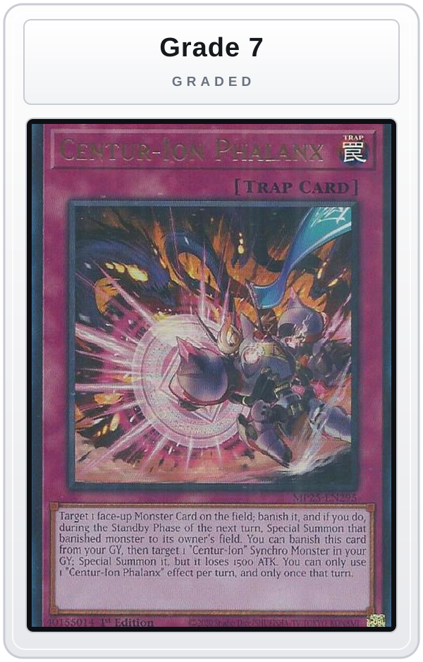 Graded - Centur-Ion Phalanx — Grade 7 graded overlay