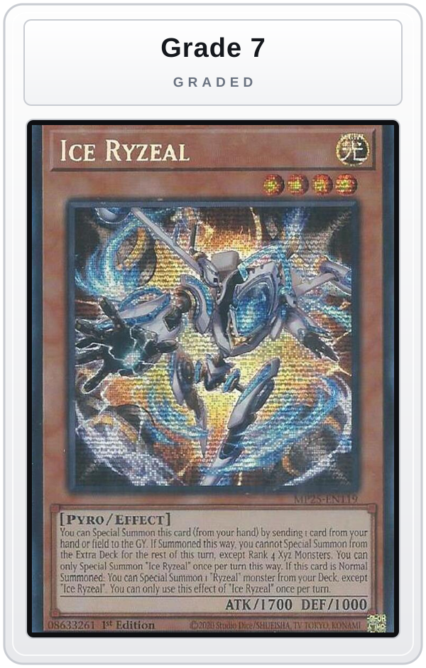 Graded - Ice Ryzeal — Grade 7 graded overlay
