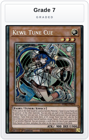 Graded - Kewl Tune Cue (CR) — Grade 7 graded overlay