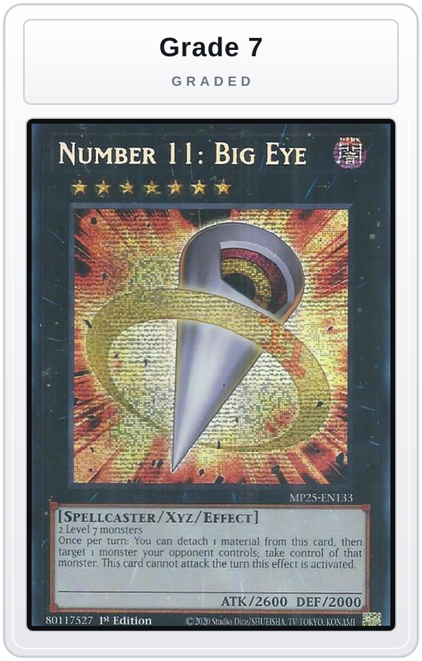 Graded - Number 11: Big Eye — Grade 7 graded overlay