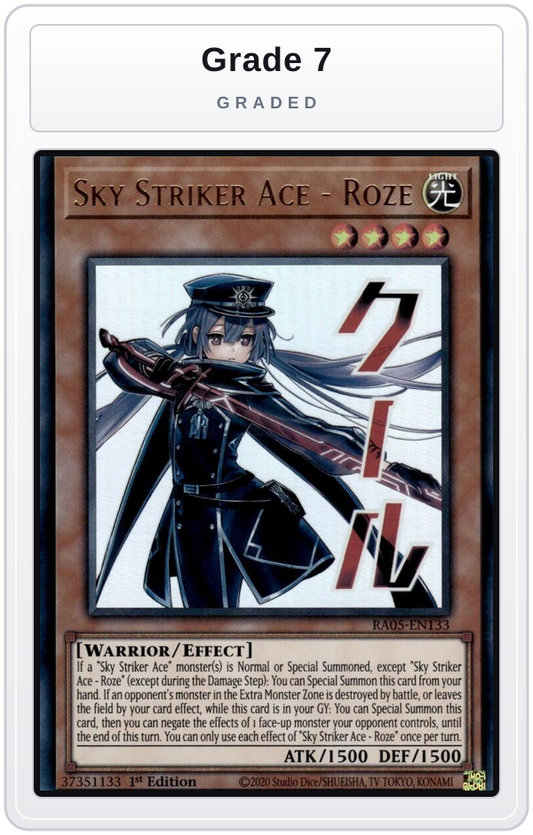 Graded - Sky Striker Ace - Roze — Grade 7 graded overlay