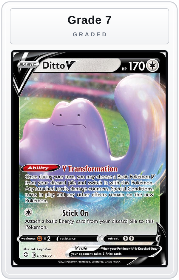 Graded - Ditto V — Grade 7 graded overlay