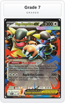 Graded - Mega Kangaskhan ex - 025 — Grade 7 graded overlay
