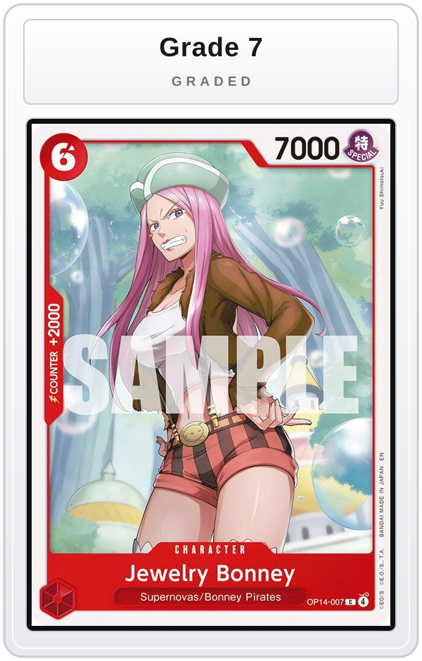 Graded - Jewelry Bonney — Grade 7 graded overlay