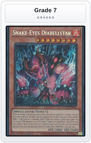 Graded - Snake-Eyes Diabellstar — Grade 7 graded overlay