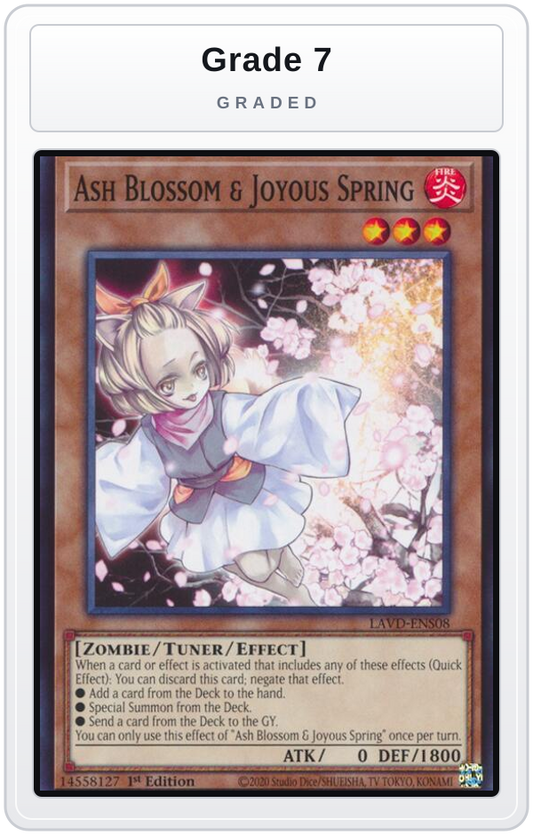 Graded - Ash Blossom & Joyous Spring (LAVD-ENS08) — Grade 7 graded overlay